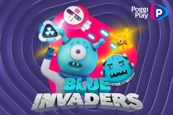 Арт слота Blue Invaders